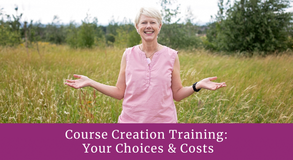 blog header online course creation training
