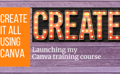 blog for canva training course launch